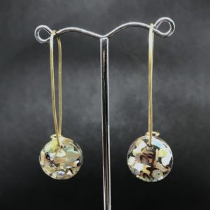 Colila - Gold Wire Drops - Elegant
