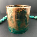 Glamorous Holder - Emerald & Copper Rain Image