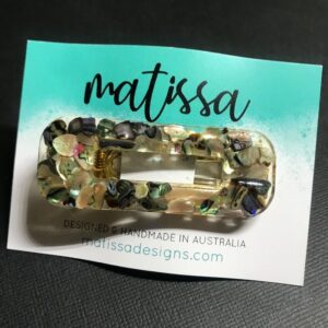 Hair Clip - Colila Rectangle Hollow